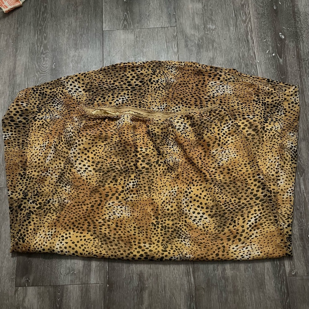 cheetah print long skirt 🐆🐆